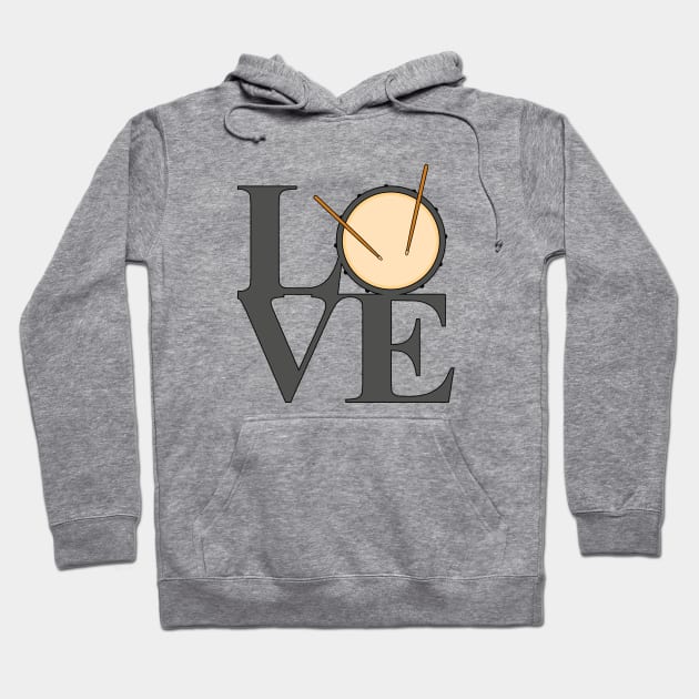 Love Drums Hoodie by Woah_Jonny